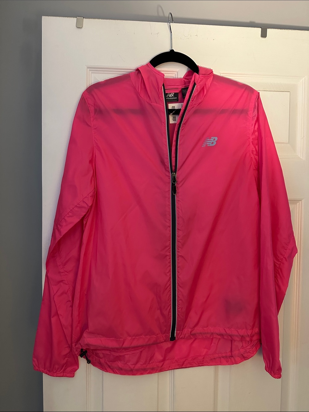 New Balance Hot Pink Women's Lightweight Wind Jacket